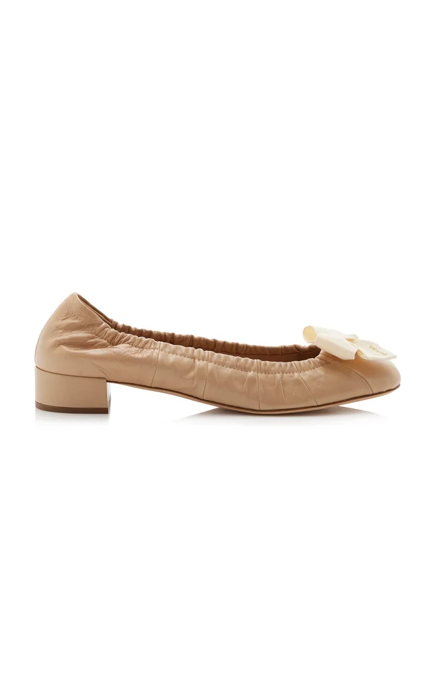 Leather Ballet Flats