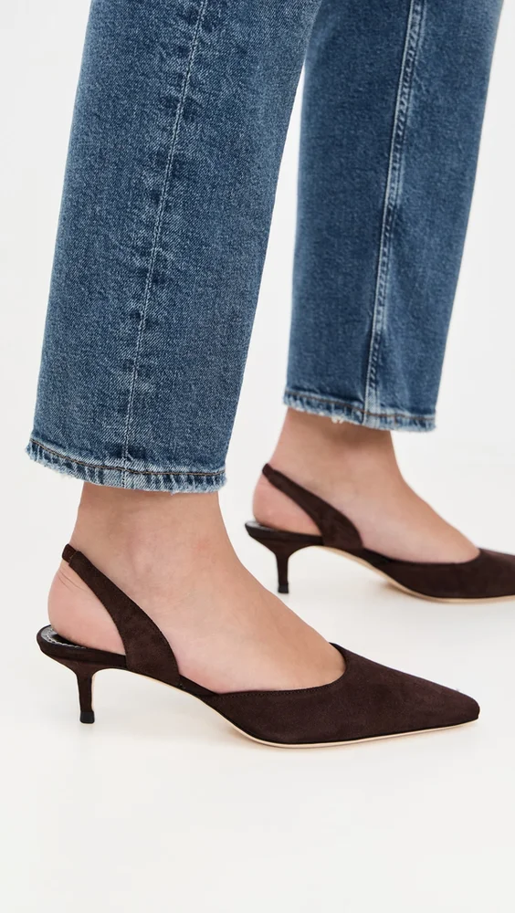 STAUD Sebastian Slingback Heels