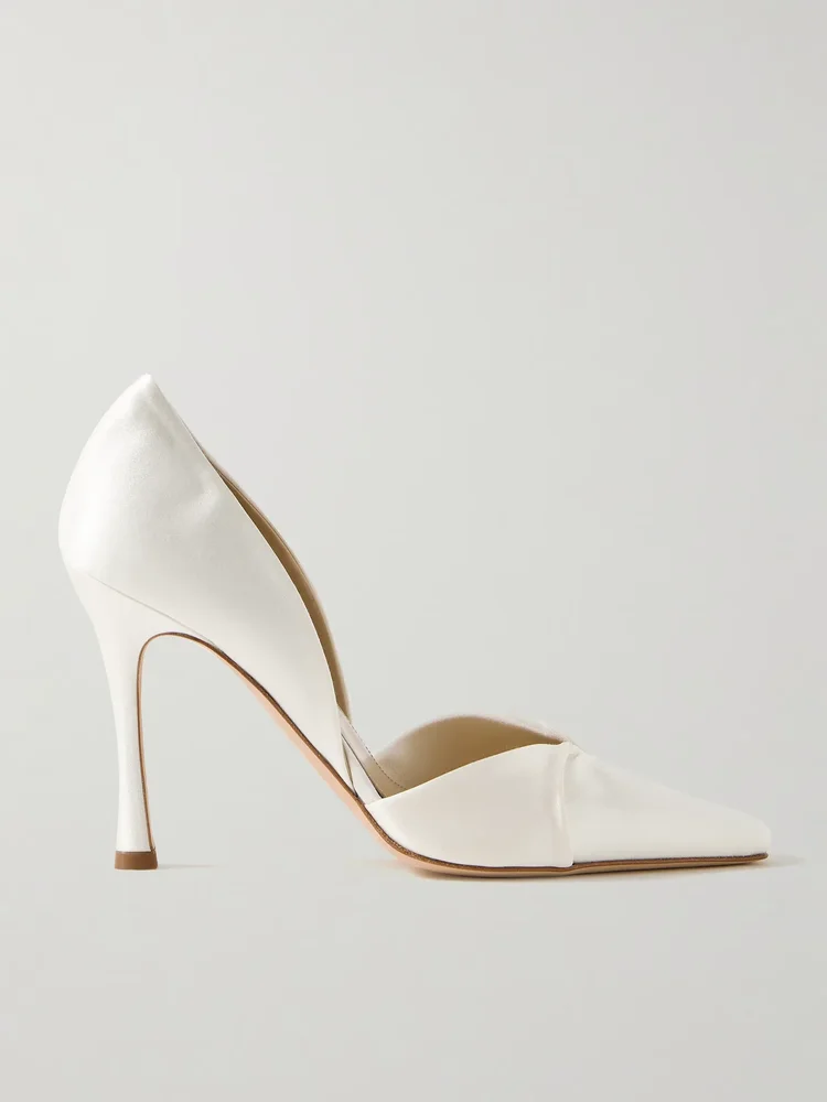 Kennedy satin pumps