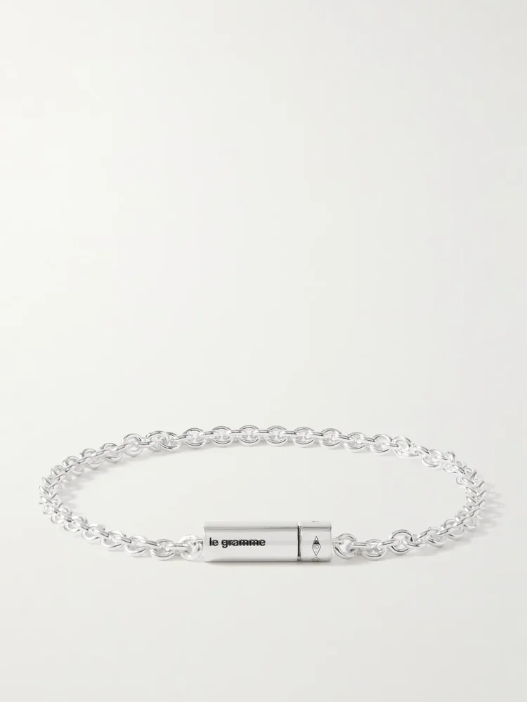 11g Recycled Sterling Silver Chain Bracelet