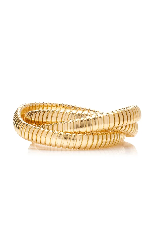 Rolling 18K Yellow Gold Bracelet