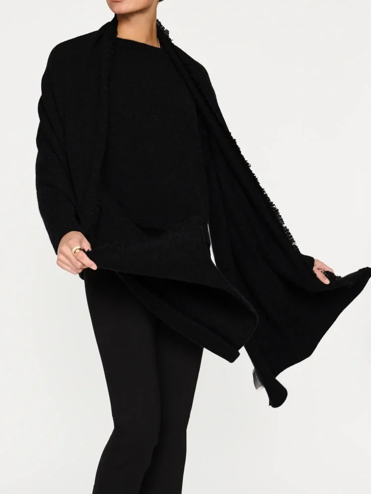 Cashmere Fringe Wrap