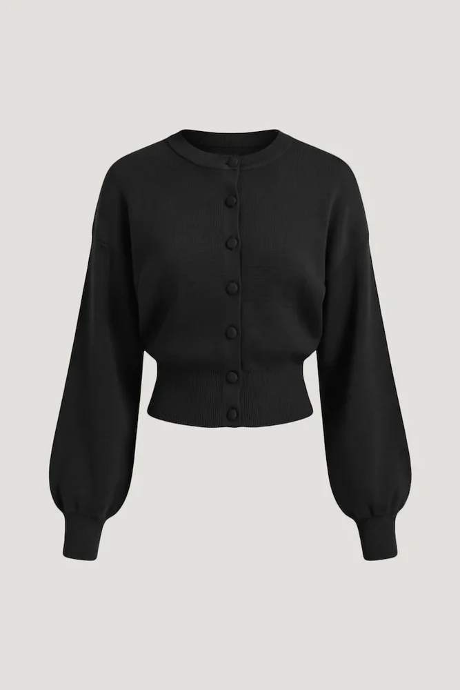 Ellie Balloon Sleeve Cardigan