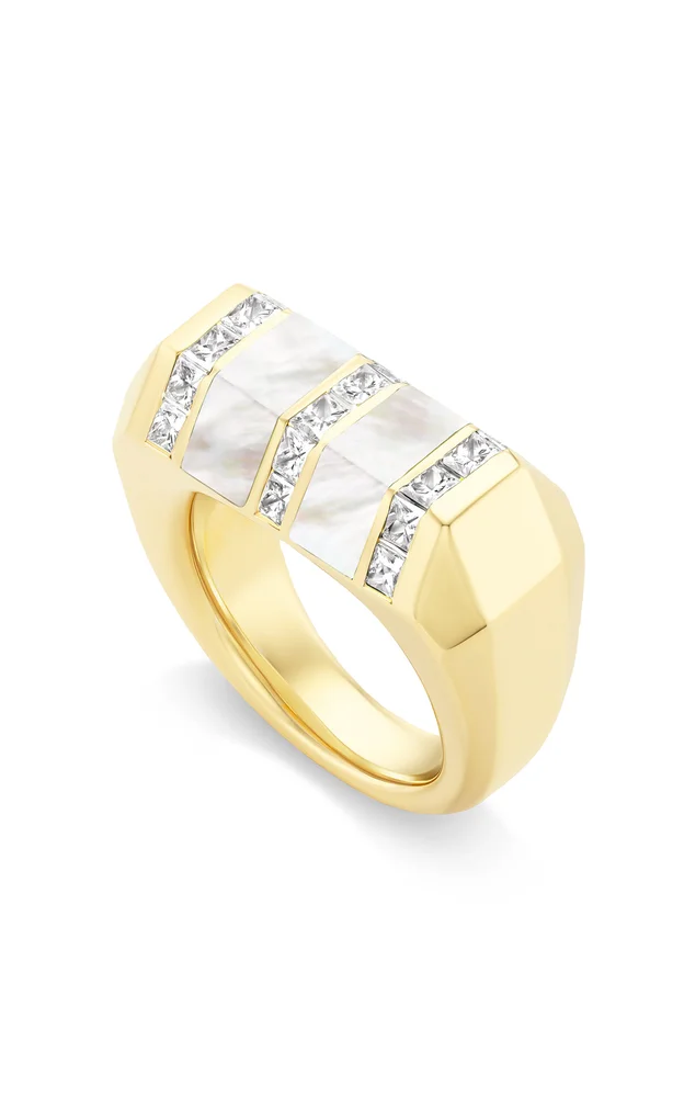 Stella Bar 18K Yellow Gold Ring