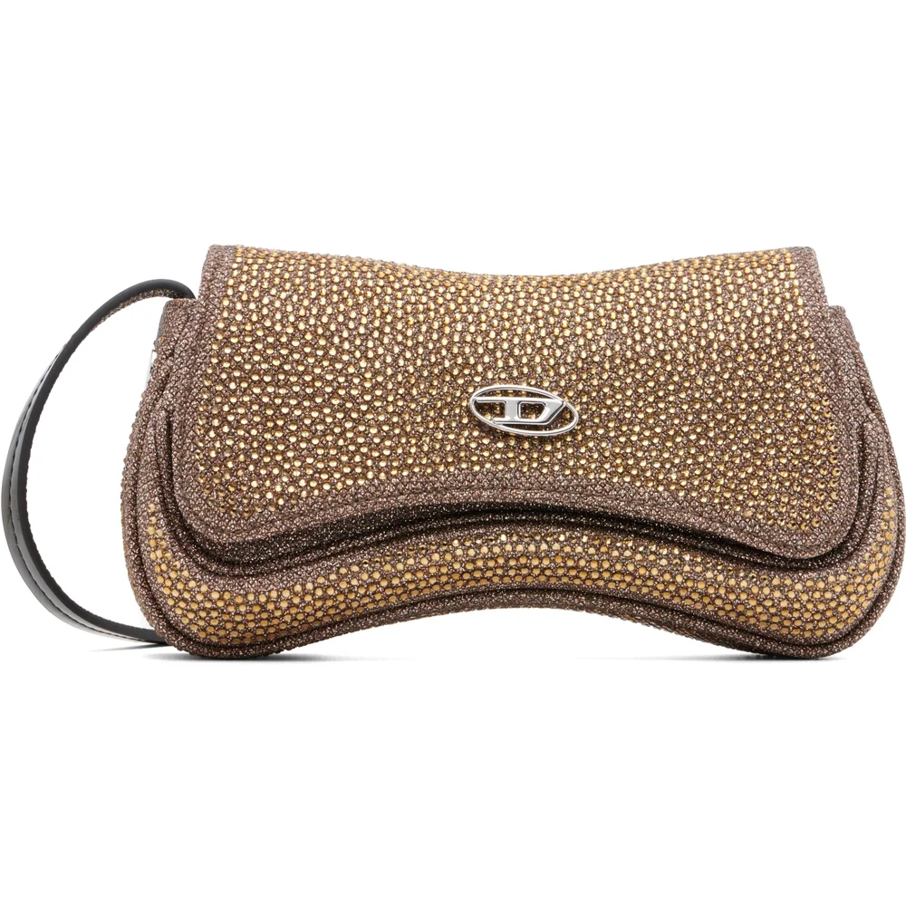 Gold Play-Small Crossbody Bag