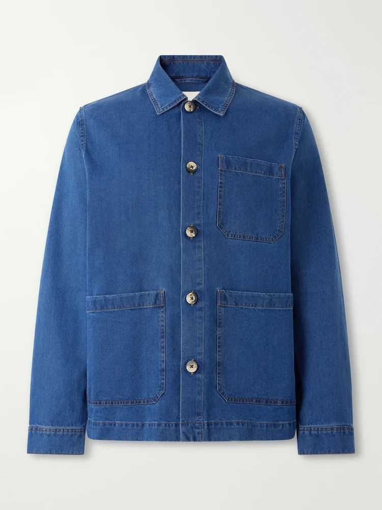 Fontes Cotton-Blend Denim Jacket