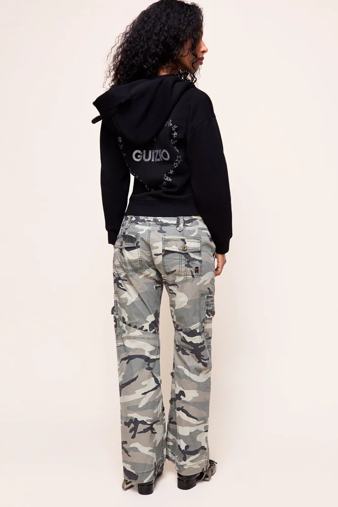 Cat Ear Shrunken Hoodie