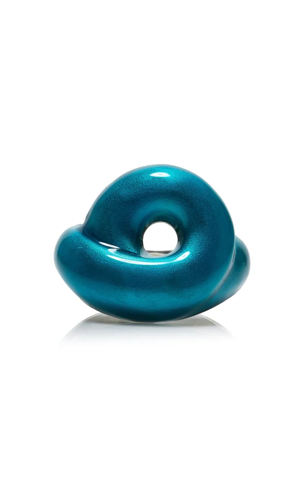 Tarallo Enameled Sterling Silver Ring