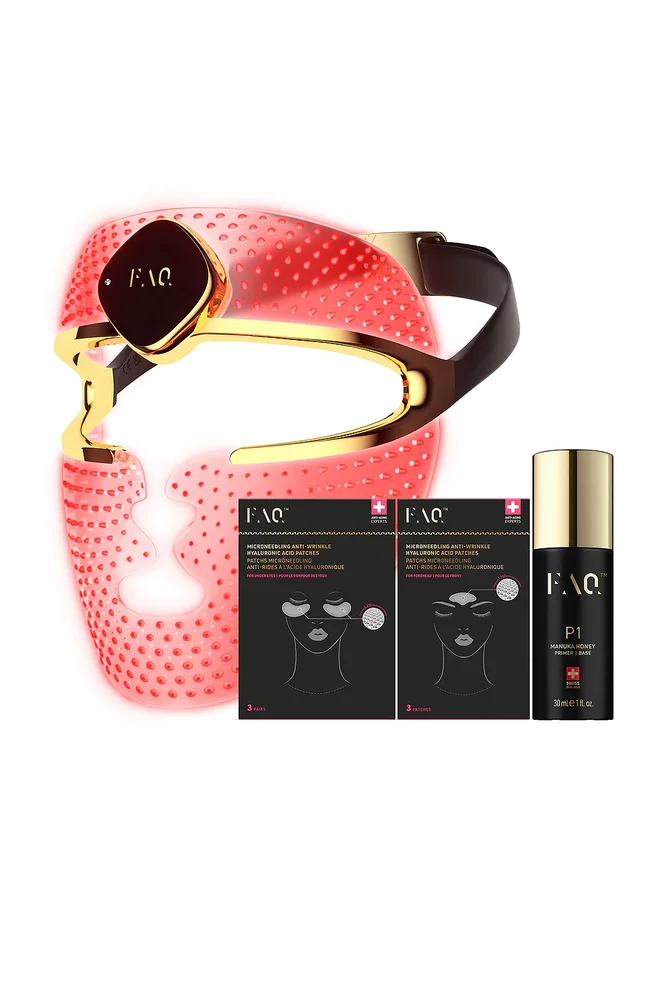 FAQ 202 LED Face Mask Bundle