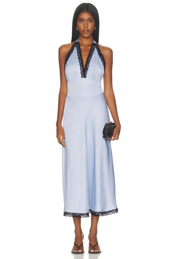Halter Midi Dress