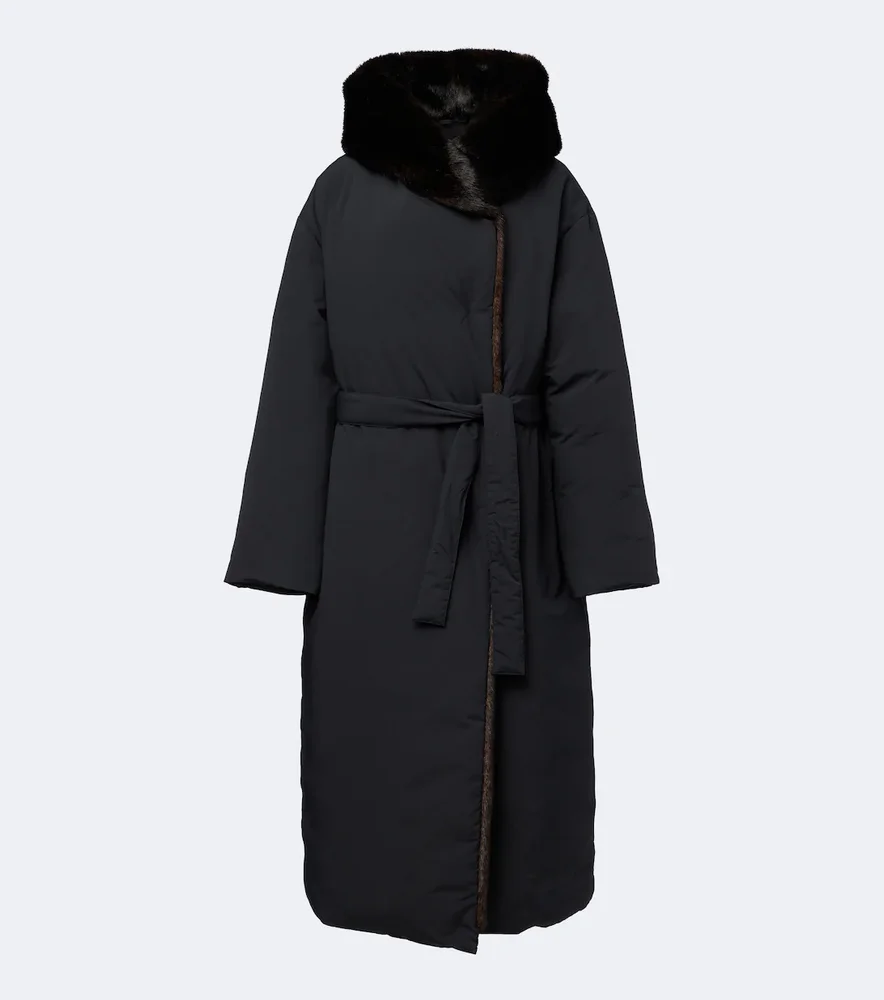 Darcy belted down coat