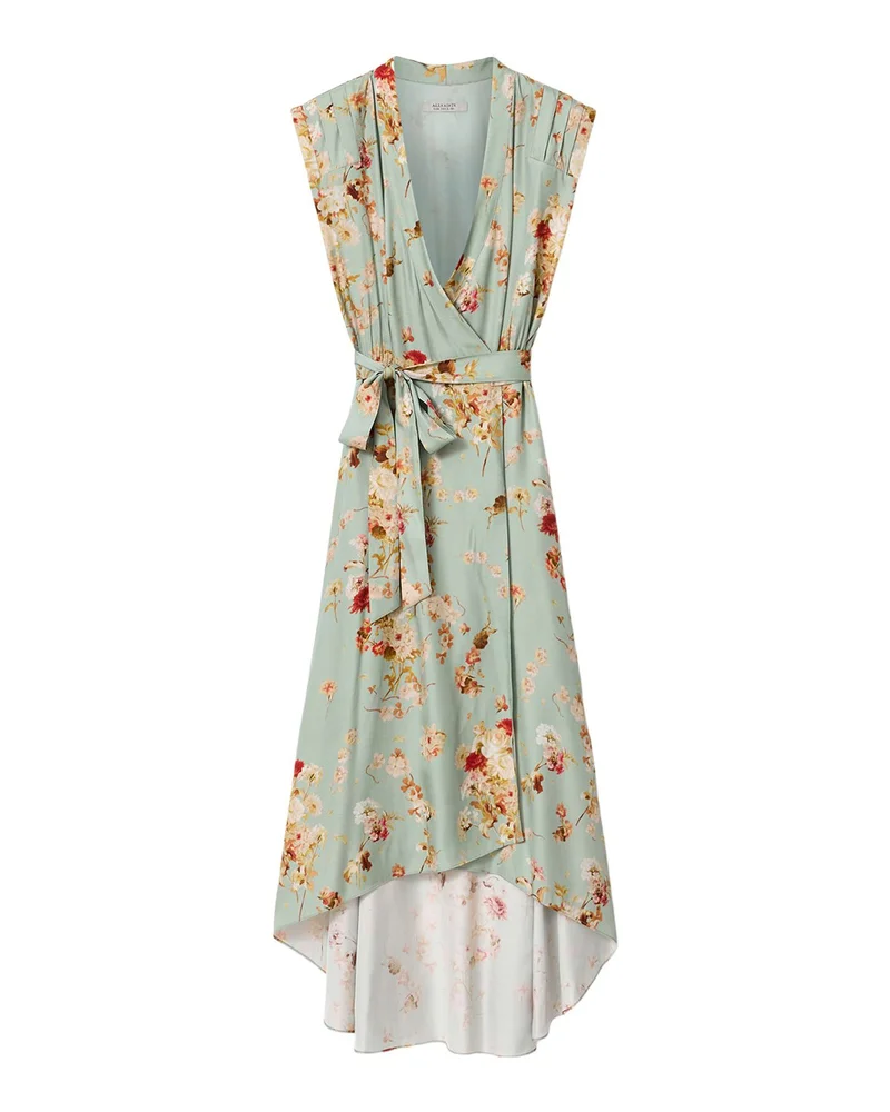 Mira Printed Wrap Dress