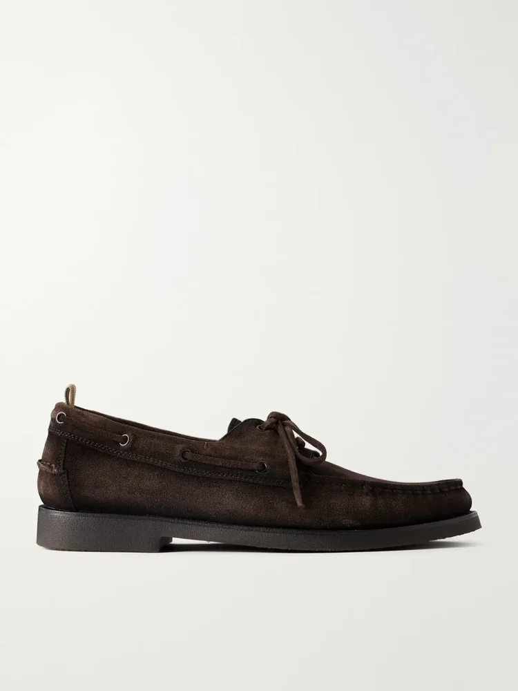 Balfron 002 Suede Boat Shoes