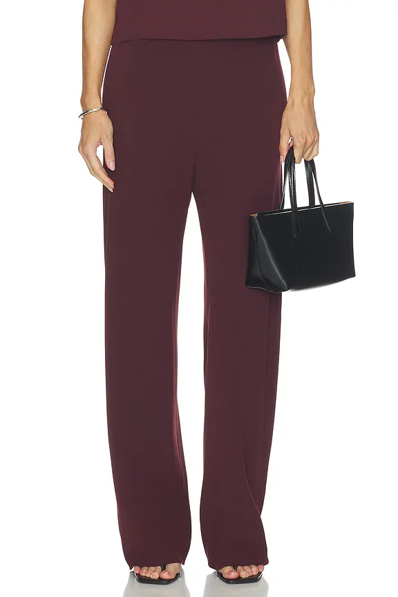 Vince Colette High Waist Crepe Bias Pant