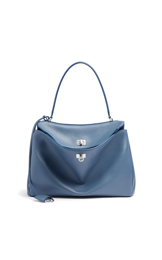 Rodeo Medium Leather Top Handle Bag
