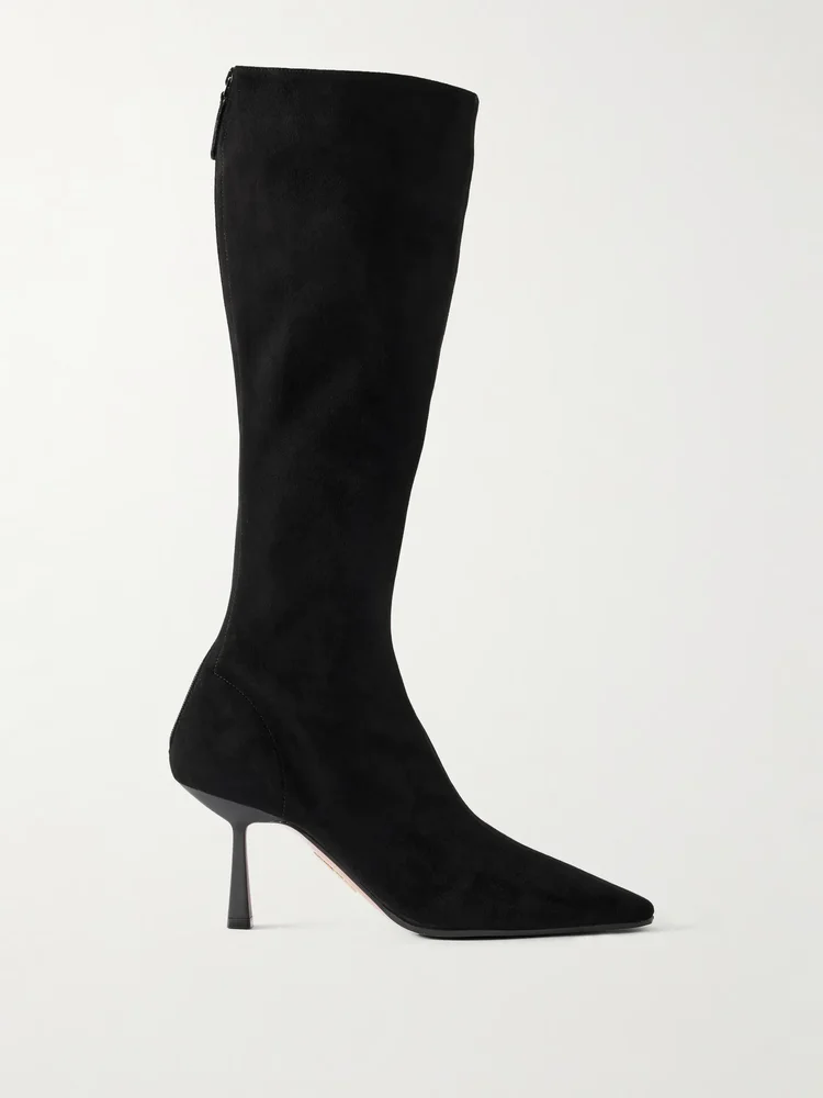 Sentier 75 suede knee boots