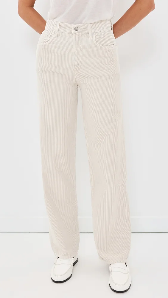 Ren High Rise Wide Leg Corduroy Pants 32"