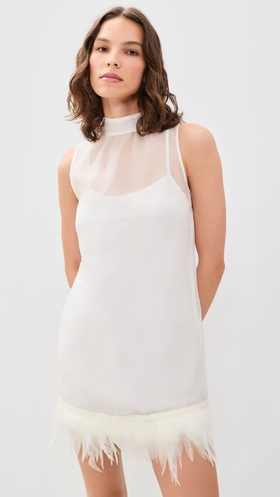 Albee Silk Mini Dress