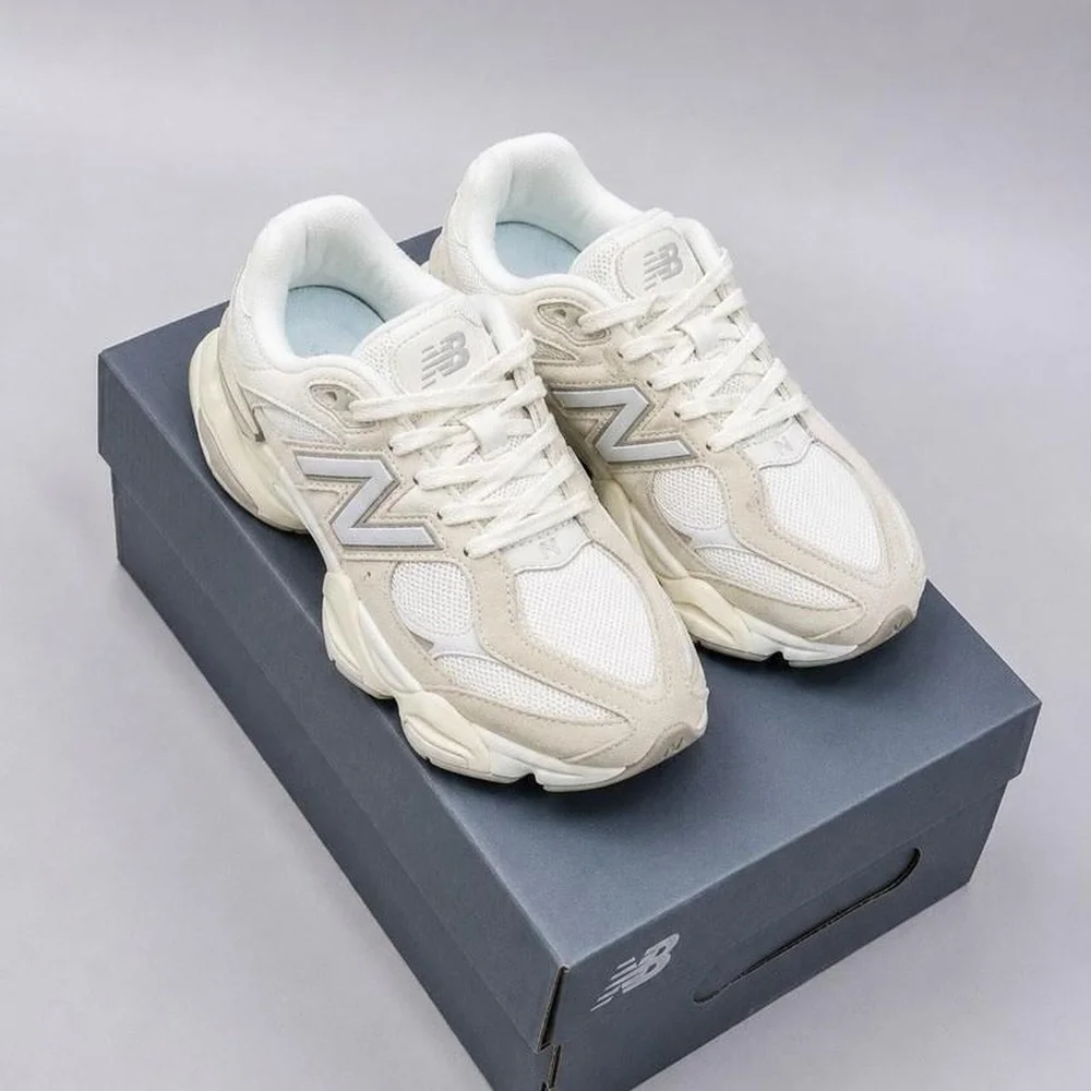 New Balance 9060 white trainers #sneakers #lifestyle