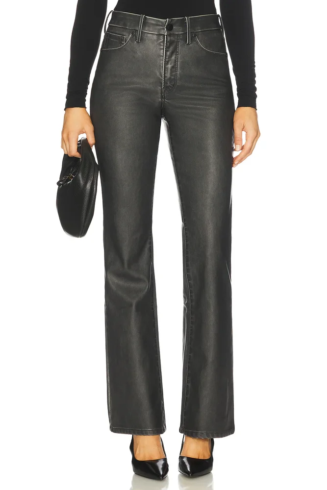 Good Classic Bootcut Faux Leather Pants