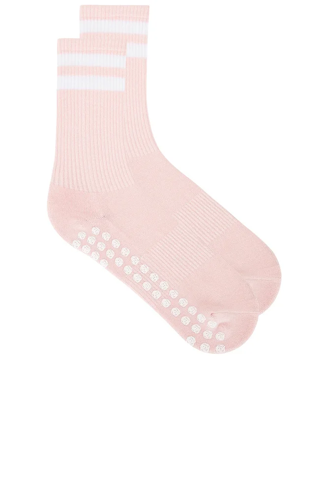 Striped Tube Grip Sock