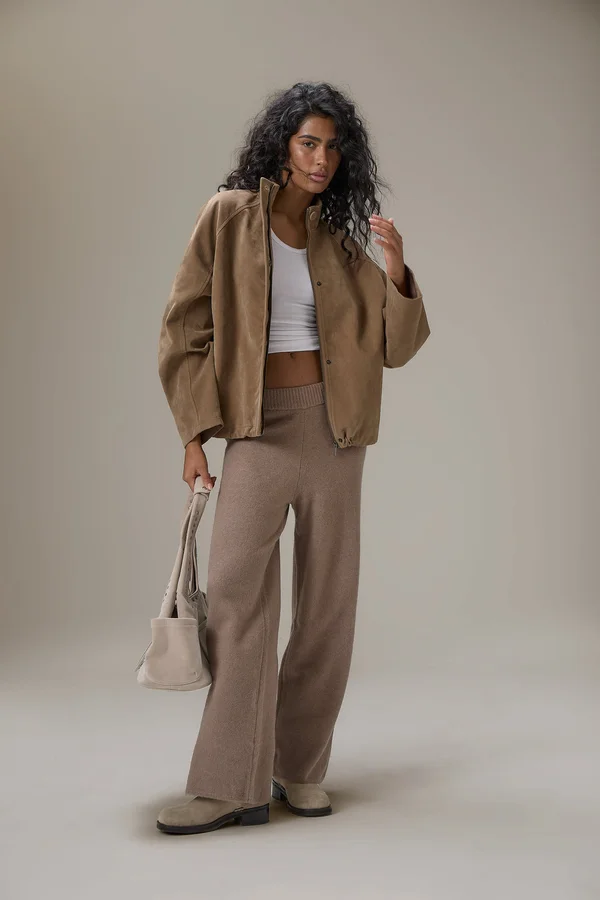Lady Faux Suede Jacket – Sisters and Seekers