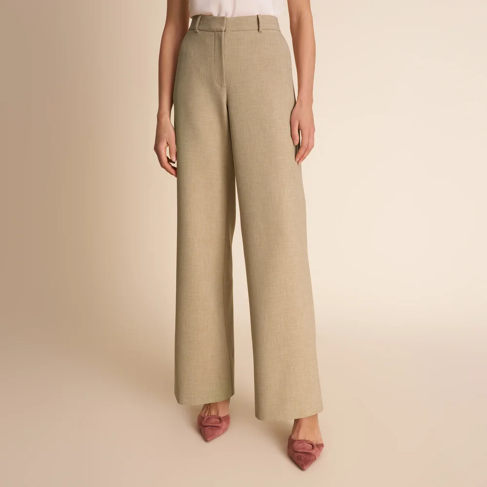 Tinsley Wide-Leg Trouser - Luxe Flex Suiting