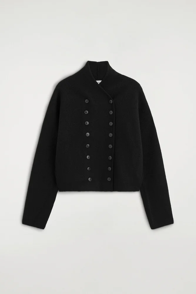 Boiled-wool Uniform Jacket