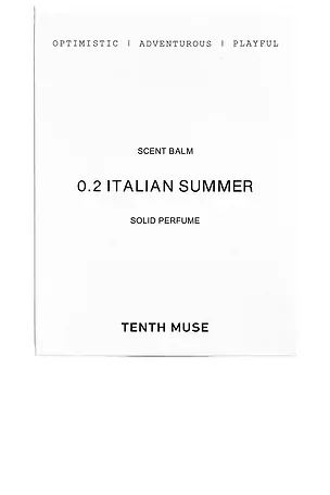 Italian Summer Solid Perfume Balm