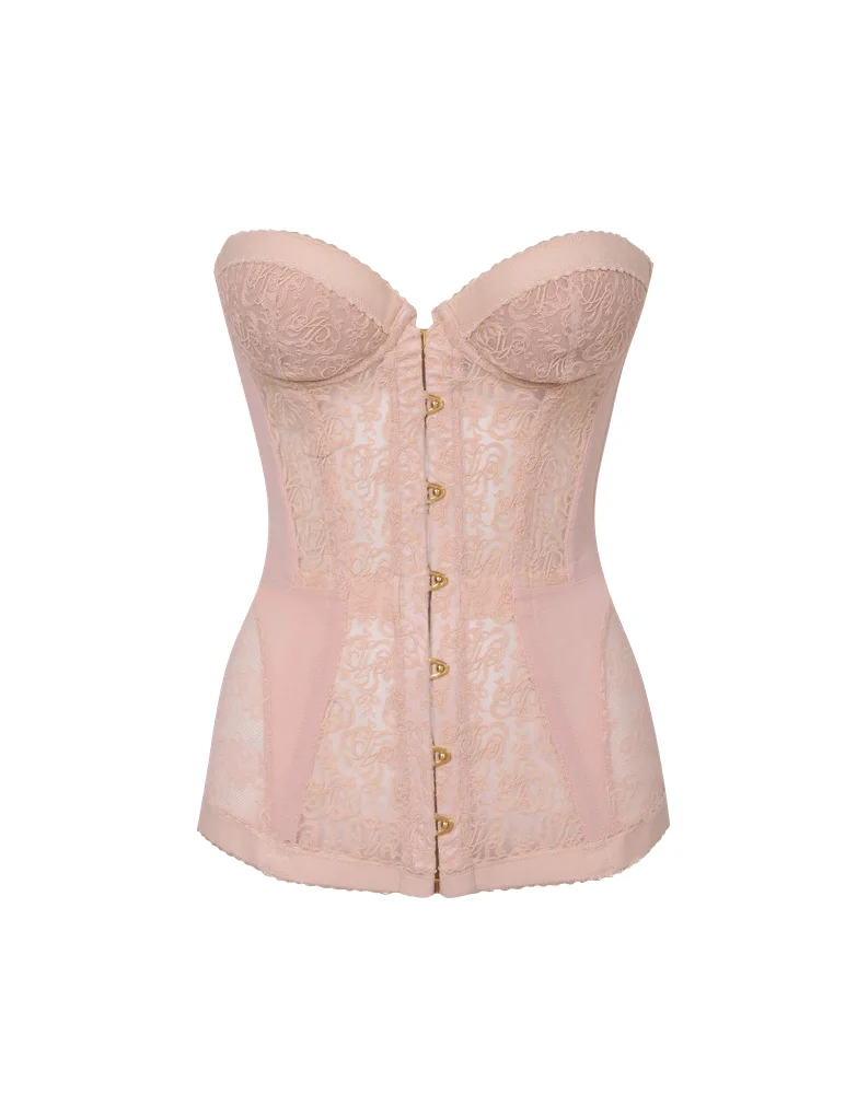 Agentprovocateur Mercy Corset in Blush