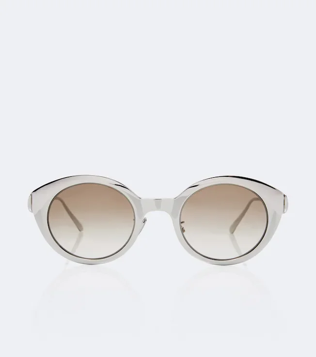 Coil round sunglasses