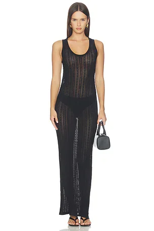 ANINE BING Arie Long Dress