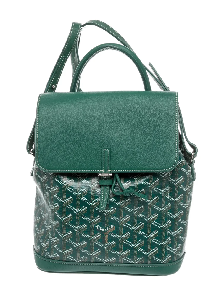 Pre-Owned Goyardine Alpin Mini Green
