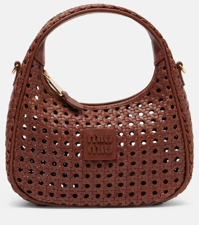 Wander leather top-handle bag