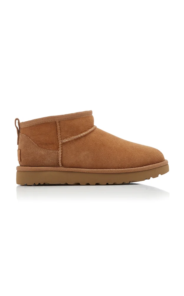 Classic Ultra Mini Sheepskin Ankle Boots