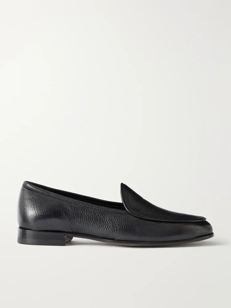 Full-Grain Leather Loafers