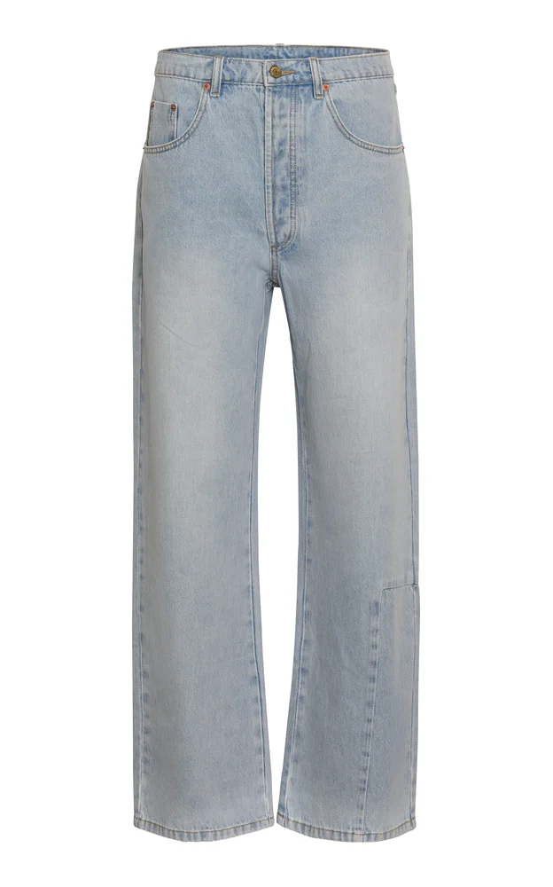 Darius Mid-Rise Straight-Leg Jeans