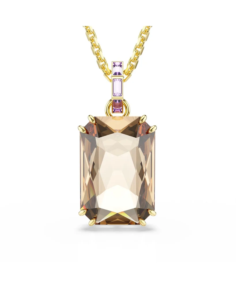 Millenia Gold-Tone Plated Pendant Necklace
