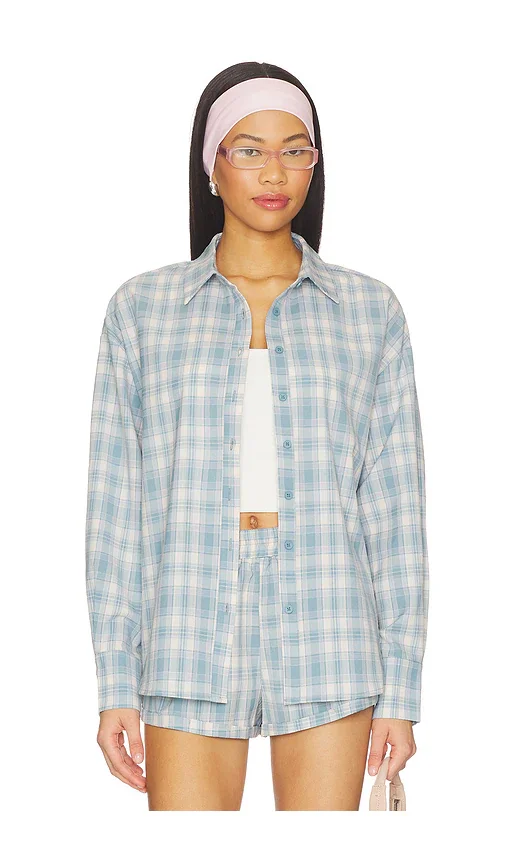 Thatcher Button Down Top