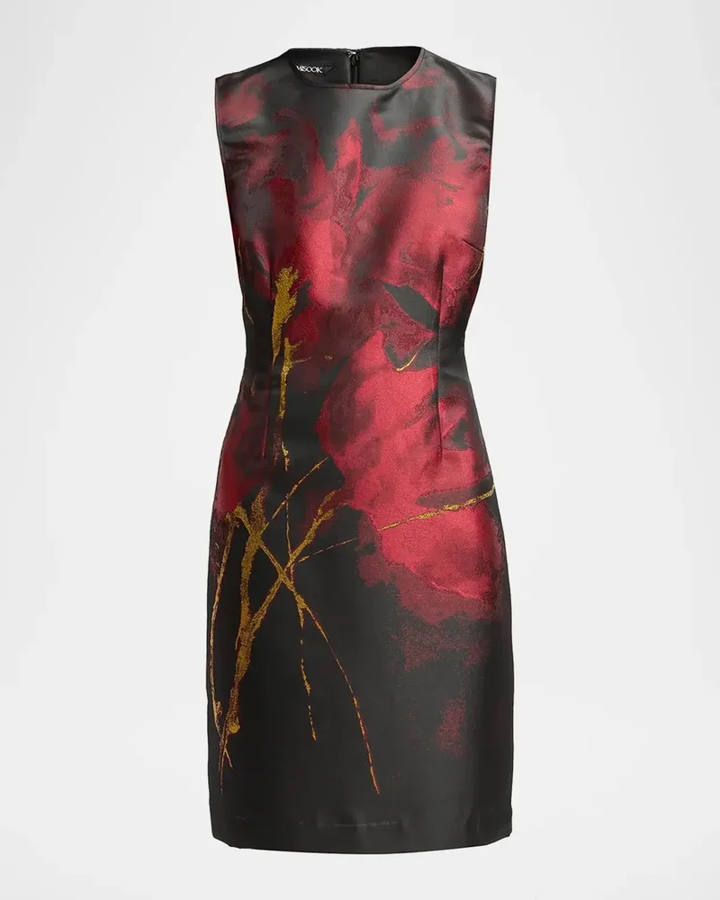 Abstract-Print Dress
