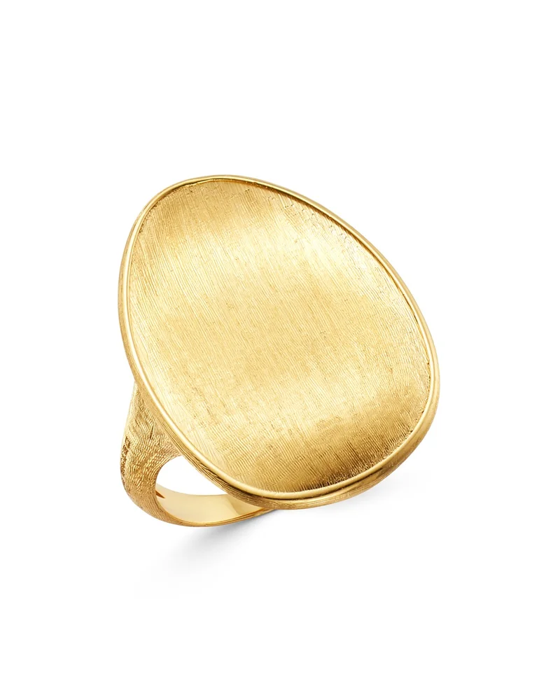18K Yellow Gold Lunaria Ring