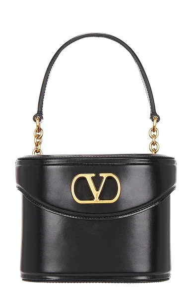 Valentino Garavani Vain Vanity Bag in Nero