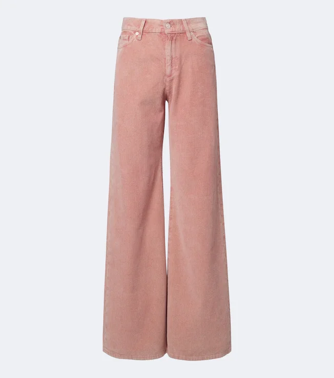 Lotta cotton corduroy wide-leg pants