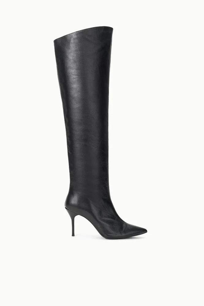 SEBASTIAN OVER THE KNEE BOOT BLACK