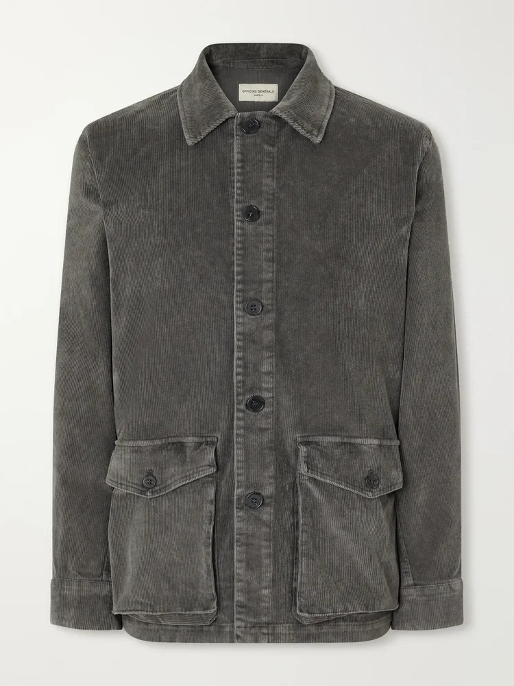 Suny Stretch-Cotton Corduroy Jacket