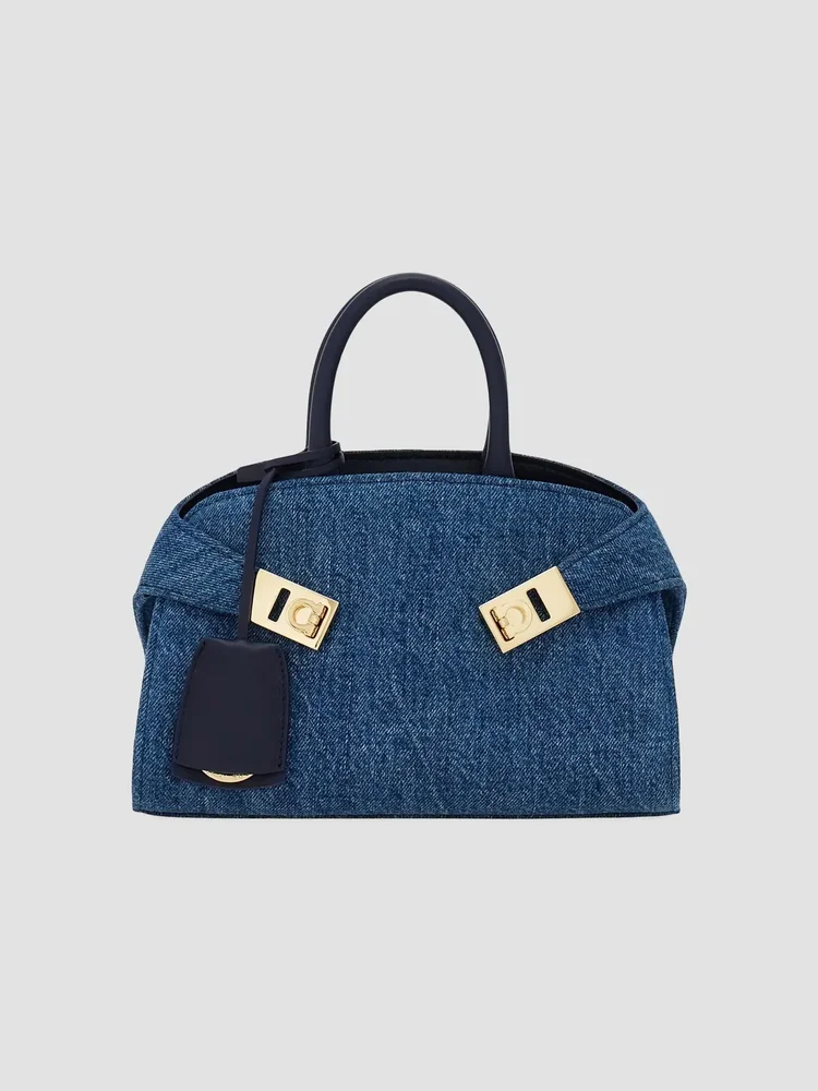 Hug Mini Denim Handbag