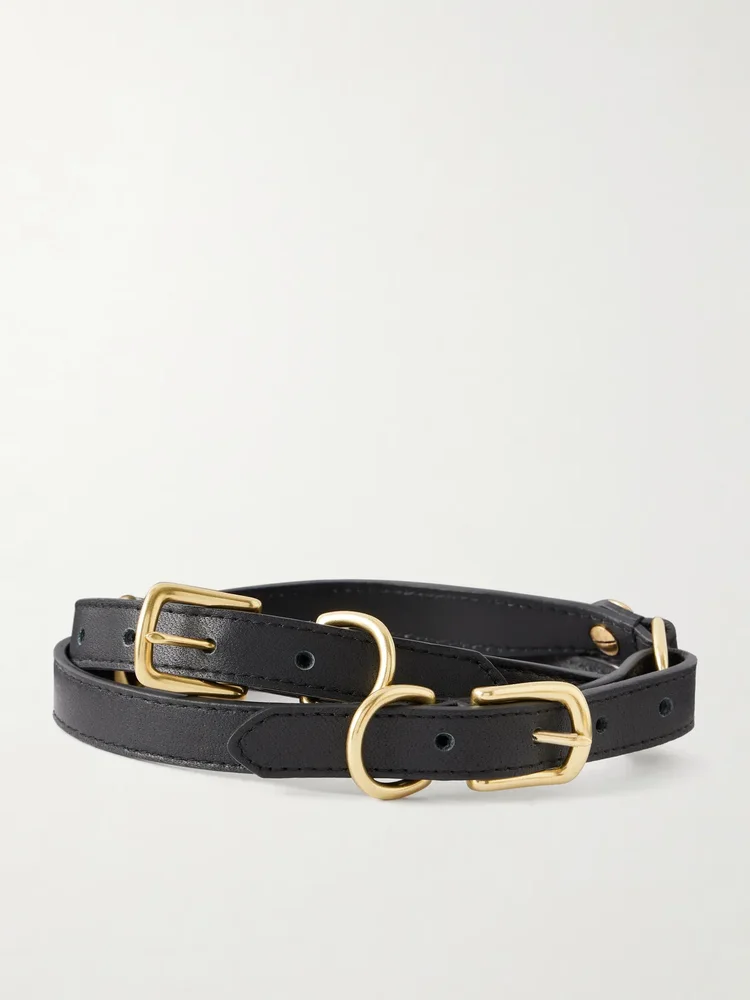 Corsita embellished leather belt
