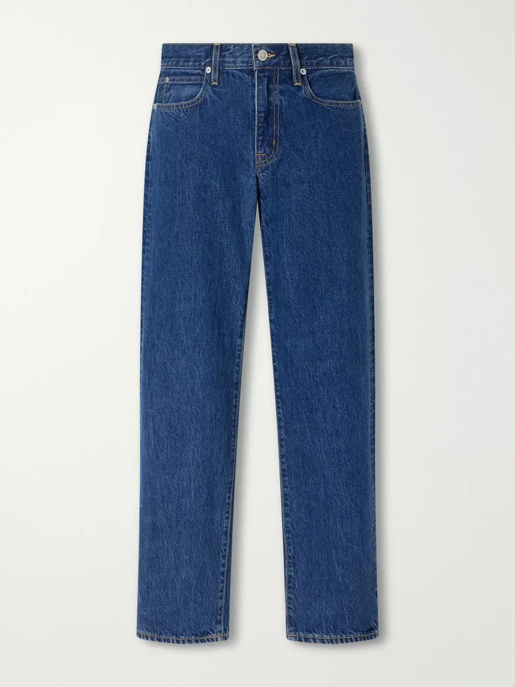 Chloe low-rise straight-leg jeans