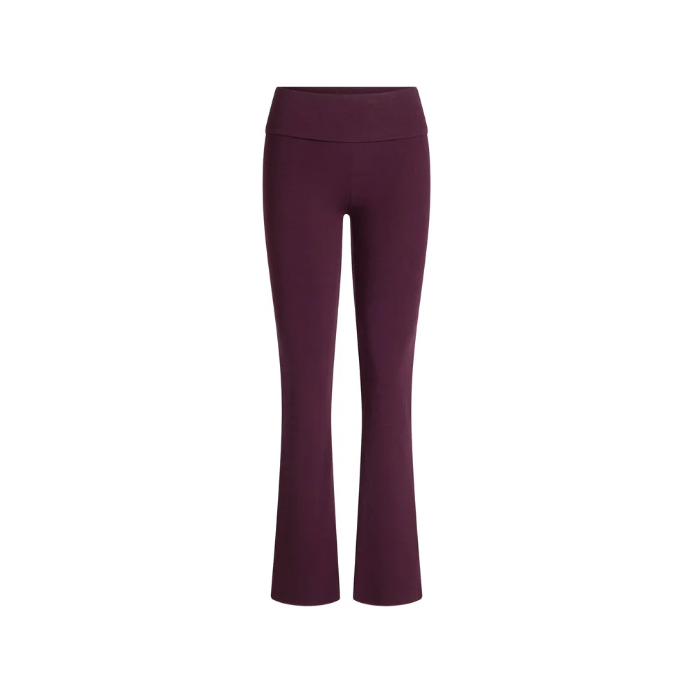 COTTON JERSEY FOLDOVER PANT