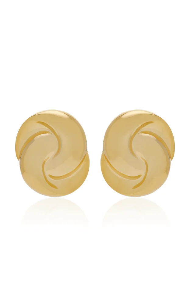 Exclusive Knot Brass Earrings
